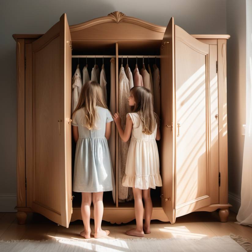 Magical wardrobe connecting Kiwi families